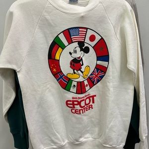 1982 vintage Mickey Epcot Crewneck